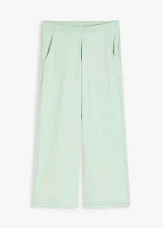 Comfort capri sportbroek met wijde pijpen, sneldrogend