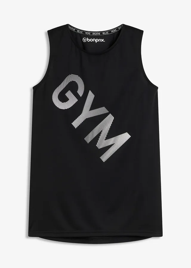 Funkční top, rychleschnoucí • černá • bonprix obchod