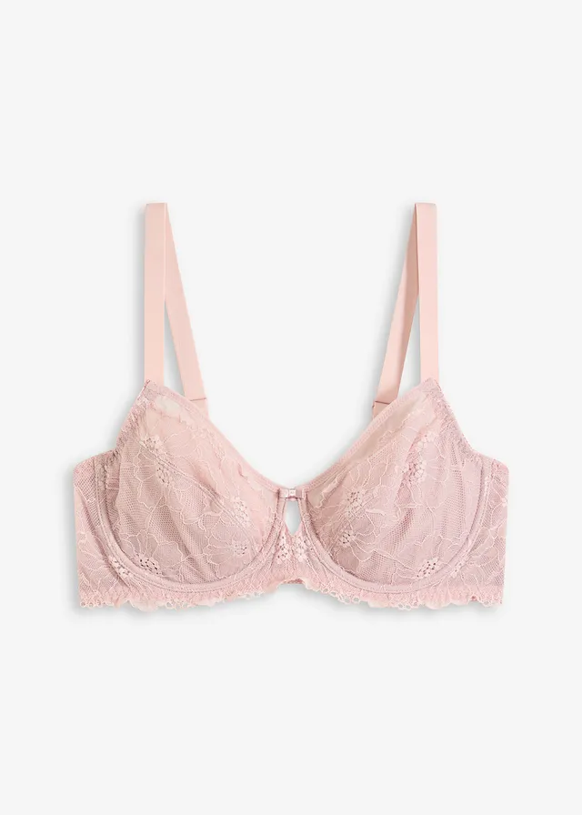 Sutien minimizer cu dantelă filigran