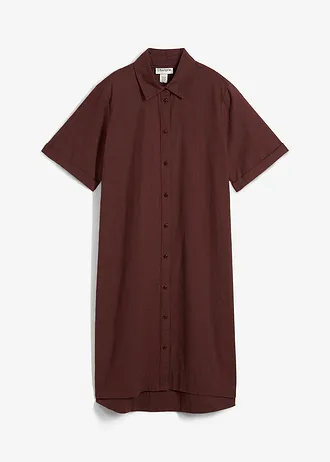 Košilové šaty z čisté bavlny