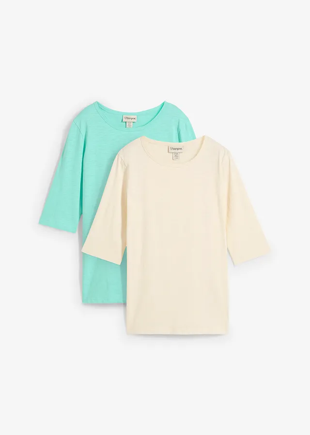 Lot de 2 T-shirts 100% coton