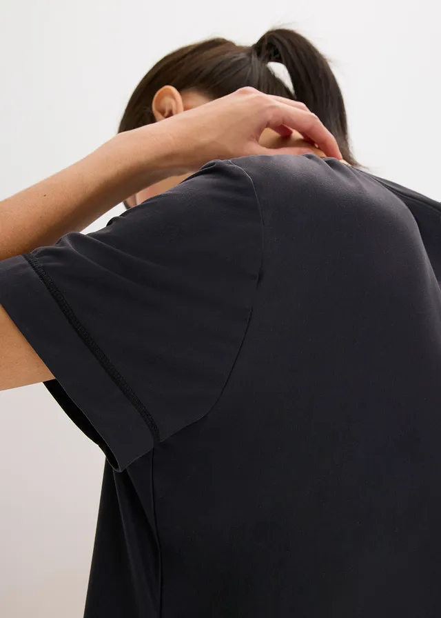T-shirt technique ultra doux, séchage rapide • noir • product-page.page-title-suffix