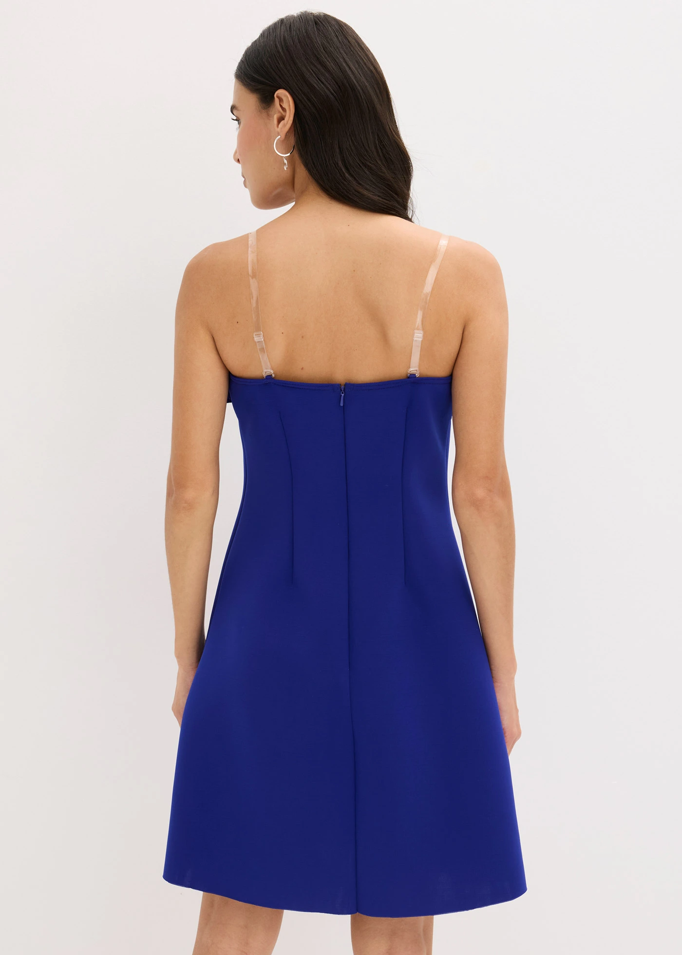 Robe bustier en matière néoprène • bleu • Boutique bonprix