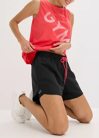 Ultra lichte sportshort 2-in-1 • zwart • bonprix online shop