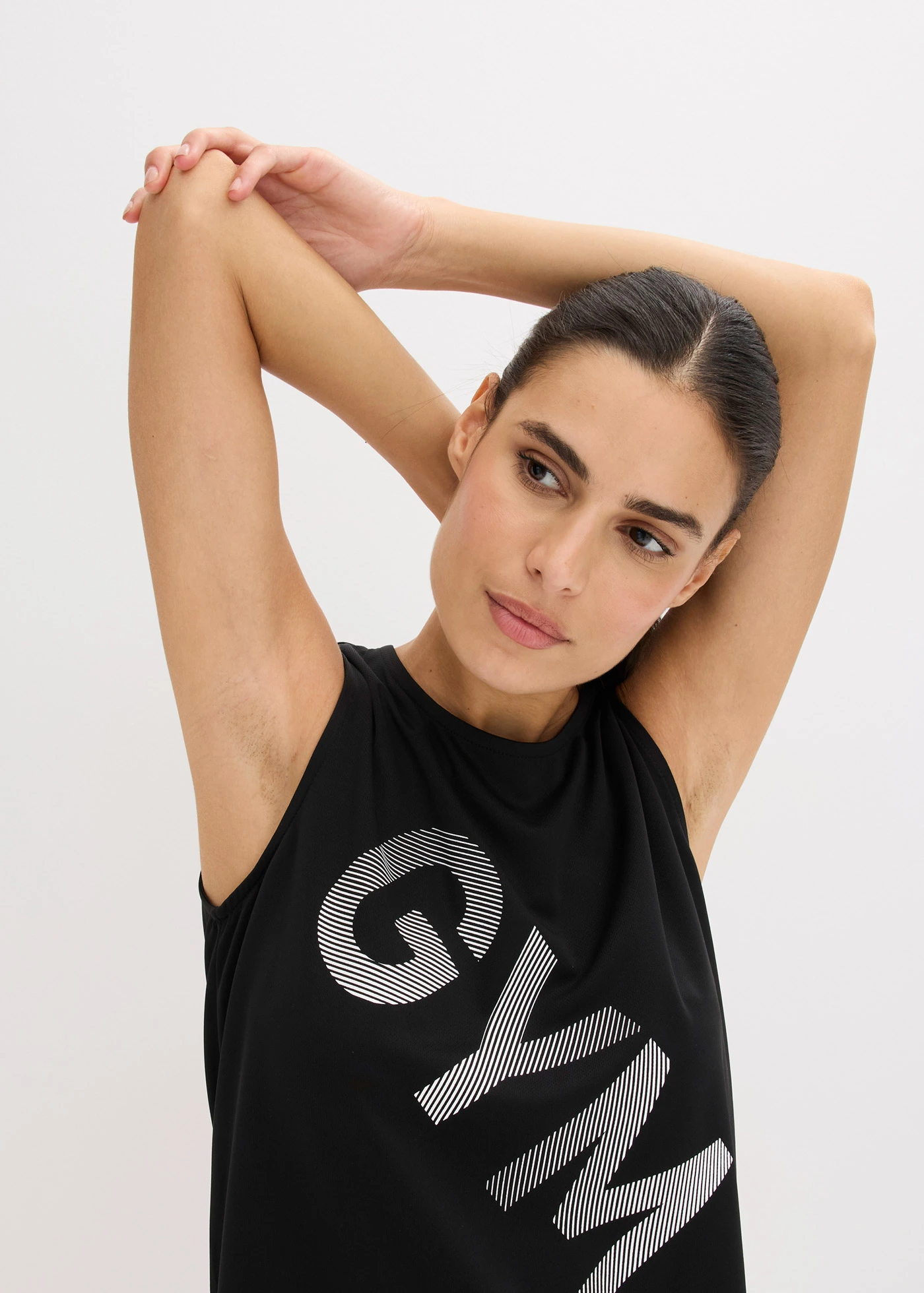 Funkční top, rychleschnoucí • černá • bonprix obchod