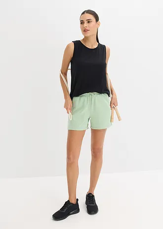 Outdoor short, sneldrogend, Kleur: lichtrietgroen