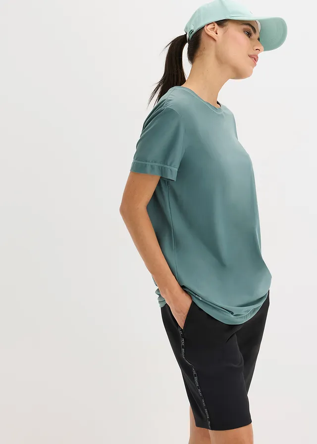 T-shirt technique ultra doux, séchage rapide • gris vert • product-page.page-title-suffix