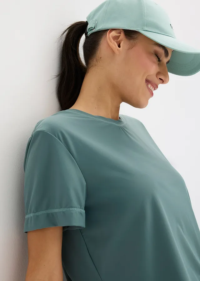 T-shirt technique ultra doux, séchage rapide • gris vert • product-page.page-title-suffix