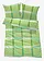 Parure de lit en seersucker, Couleur: vert