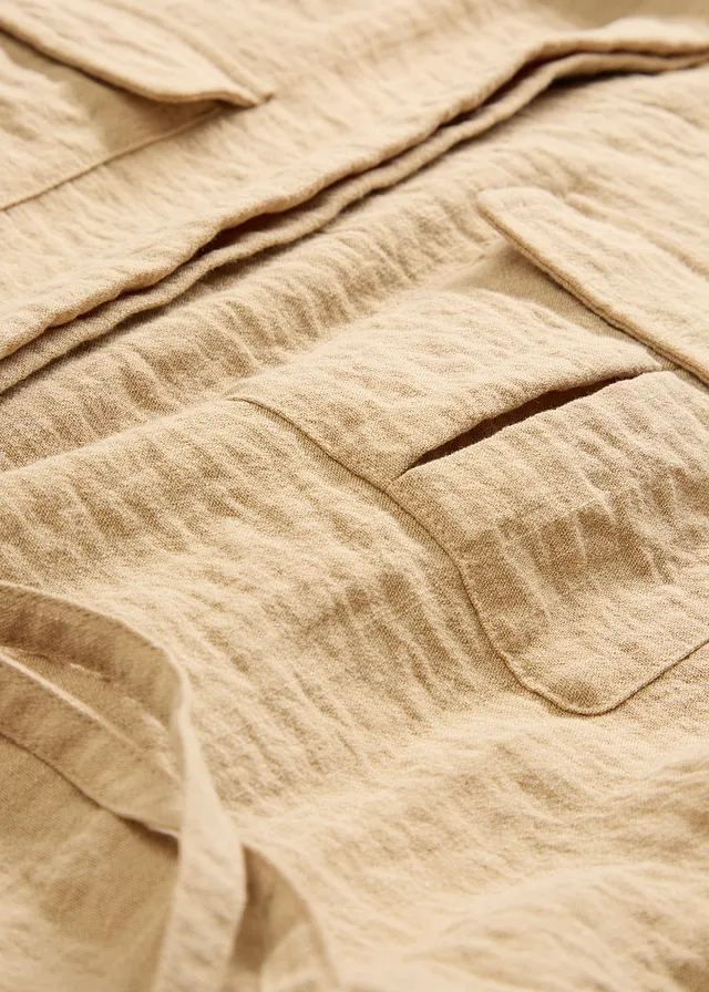 Combishort en viscose mélangée • beige foncé • product-page.page-title-suffix