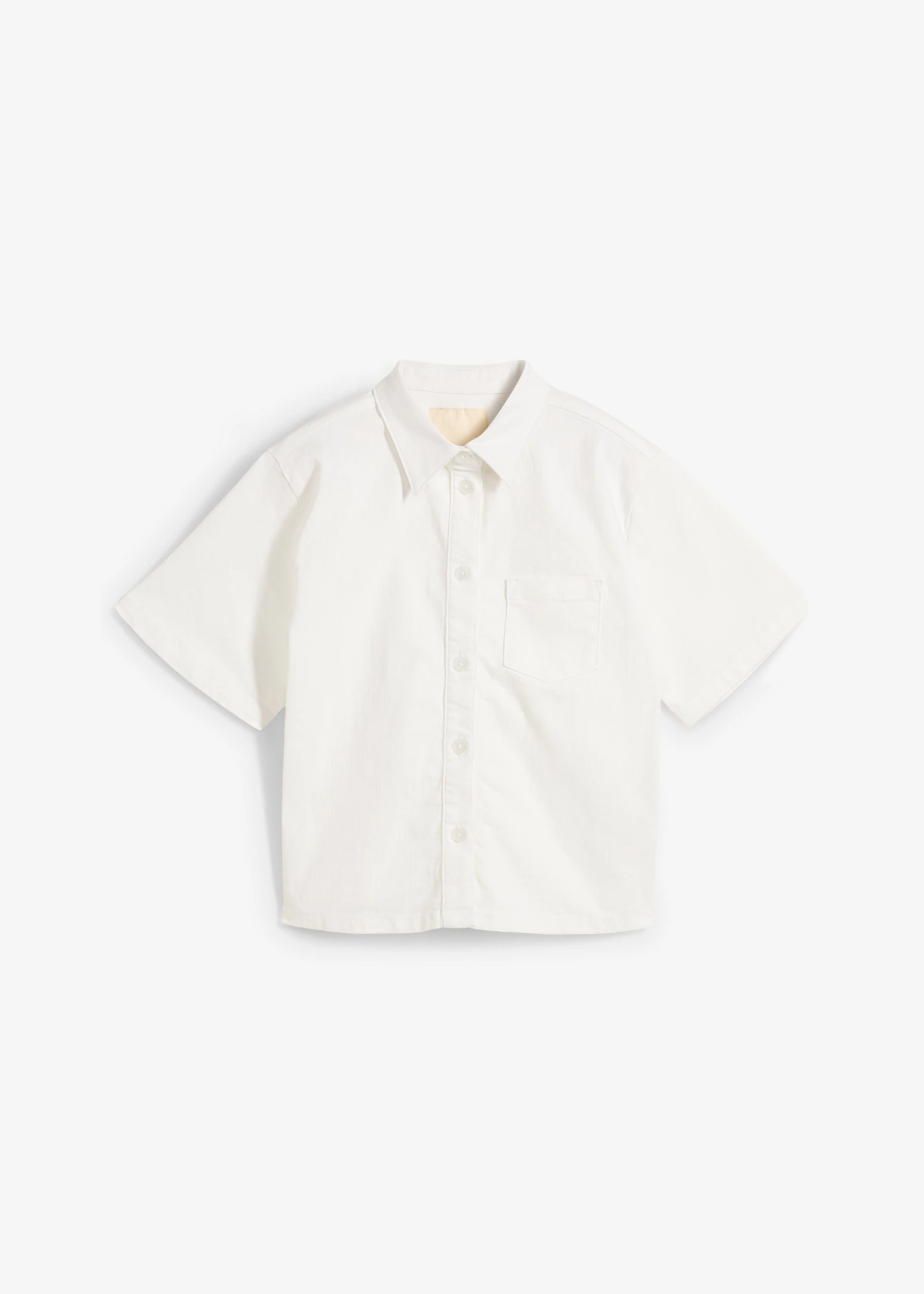 Džínová halenka, oversize • bílý denim • bonprix obchod