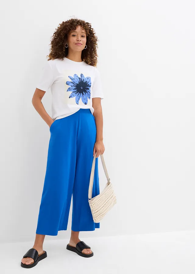 T-shirt imprimé 100% coton • blanc graphique • product-page.page-title-suffix
