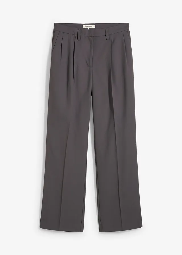 Pantaloni cu pense, cu model ușor larg, tip barrel