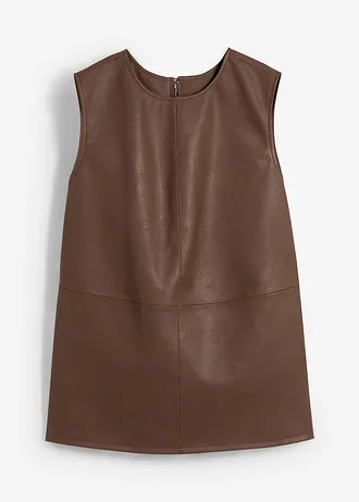 Top z umělé kůže