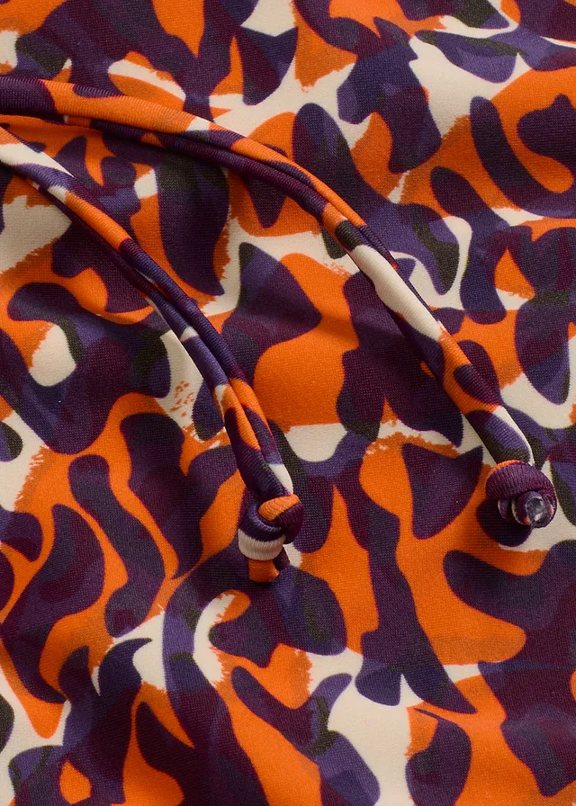 Bikinibroekje met een strikdetail • paars-lichtbruin leoprint • product-page.page-title-suffix