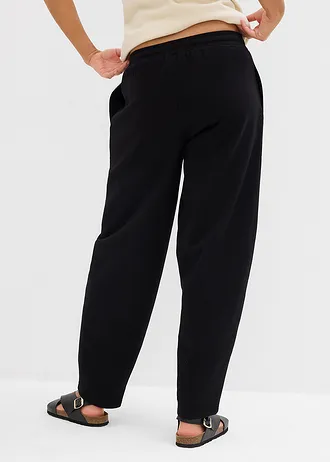 Sweatpants van biologisch katoen • zwart • bonprix online shop