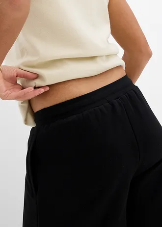 Sweatpants van biologisch katoen • zwart • bonprix online shop