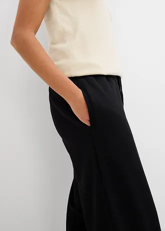 Sweatpants van biologisch katoen • zwart • bonprix online shop