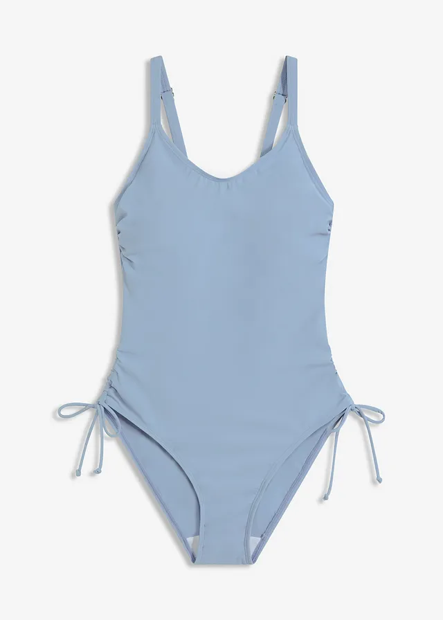Maillot 1 pièce sculptant avec laçages