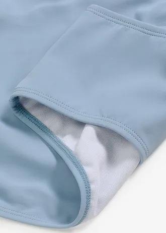 Bikinové kalhotky s vysokým pasem • kouřově modrá • bonprix obchod