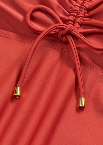 Těhotenské tankiny (2dílná souprava) s vázačkou • červenohnědá • bonprix obchod