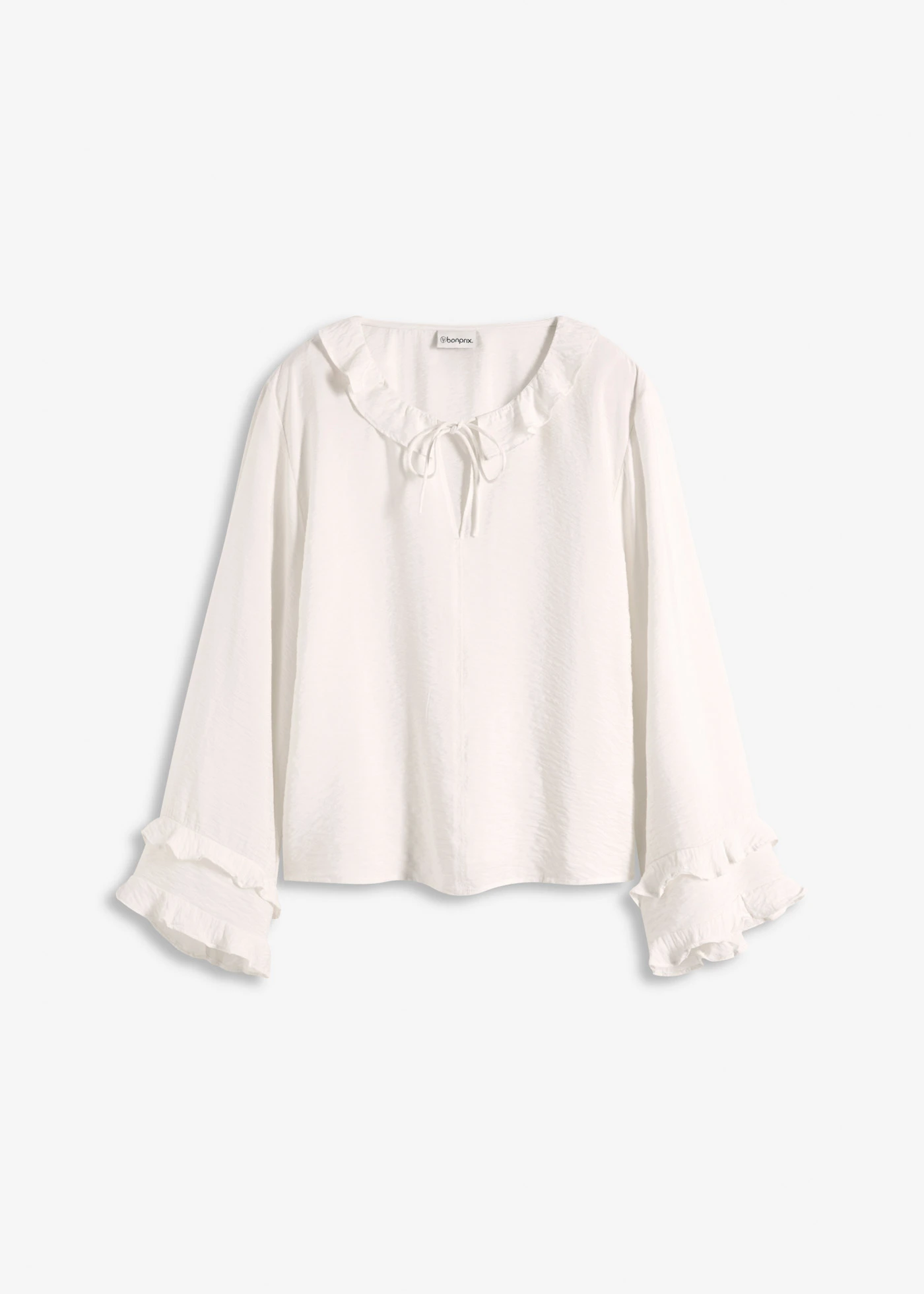 Tuniek in een fijne viscosemix • wolwit • bonprix online shop