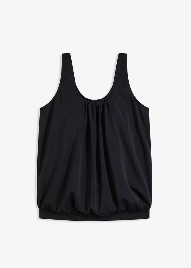 Maiou de baie tankini, cu croială balon
