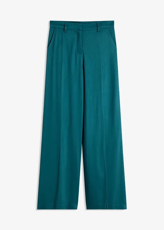 Pantaloni marlene din viscoză fluidă