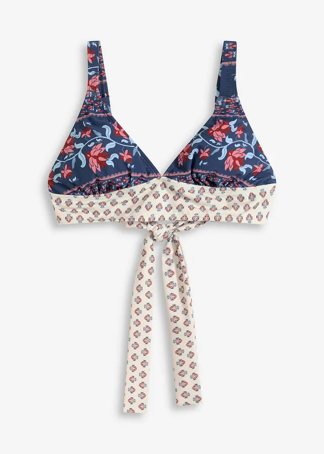 Bikinová podprsenka so širokým pásom