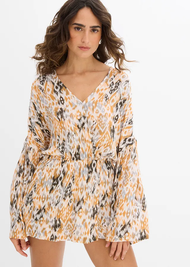 Combishort en viscose fluide • blanc imprimé • product-page.page-title-suffix