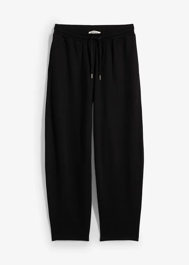 Pantaloni casual în stil barrel din bumbac organic 100%