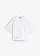 Oversized shirt van zwaar biologisch katoen, Kleur: wit