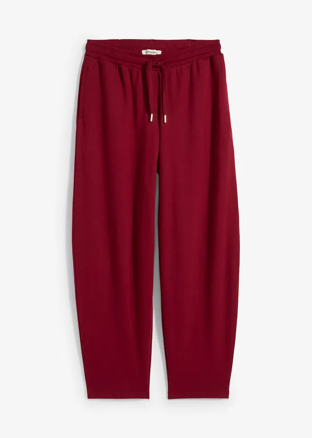 Pantaloni casual în stil barrel din bumbac organic 100%