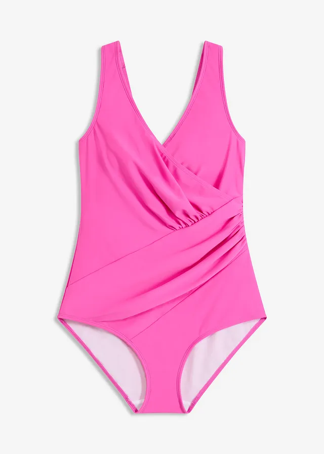 Sťahovacie plavky so stredným tvarujúcim efektom, v zavinovacom vzhľade