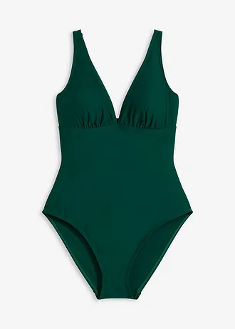 Corrigerend badpak, medium corrigerend, Kleur: donkergroen