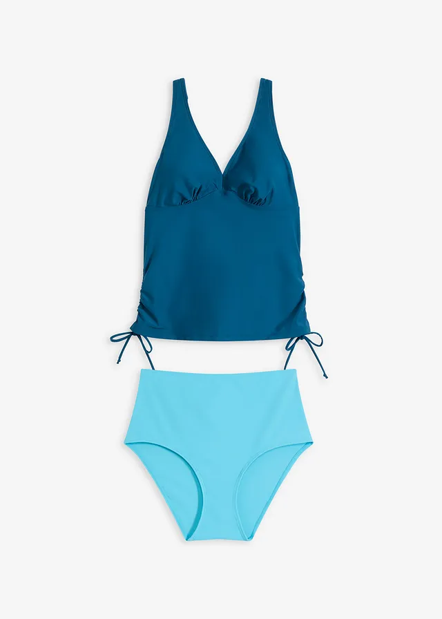 Tankini (ens. 2 pces), Couleur: pétrole