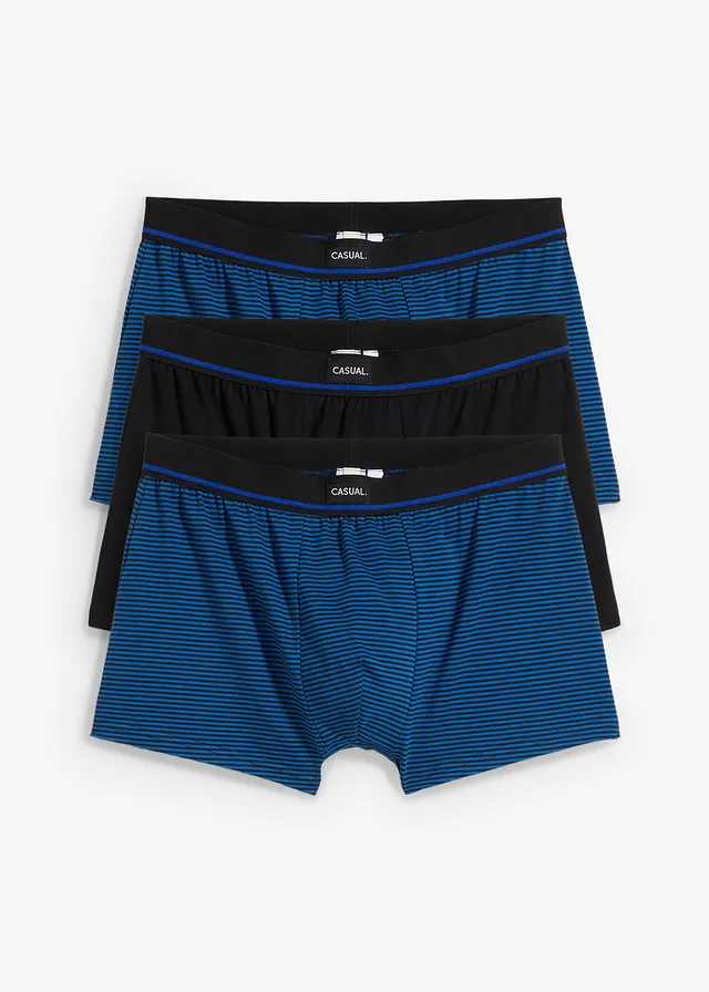 Chilot boxer cu bumbac (set/3 buc.)