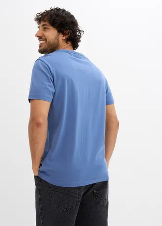 T-shirt (set van 5), Kleur: zwart (set van 5)