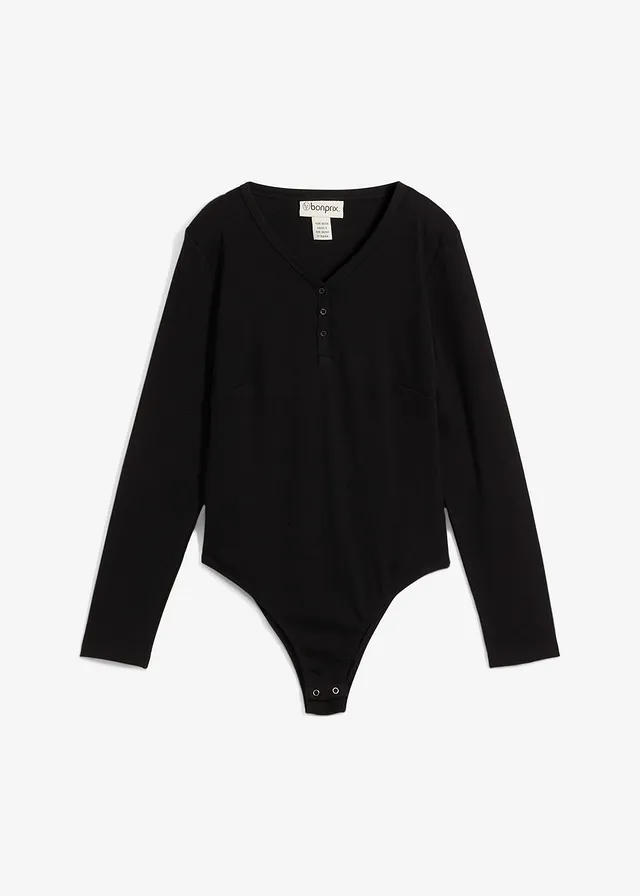 Body din material ripsat cu bumbac organic 100%
