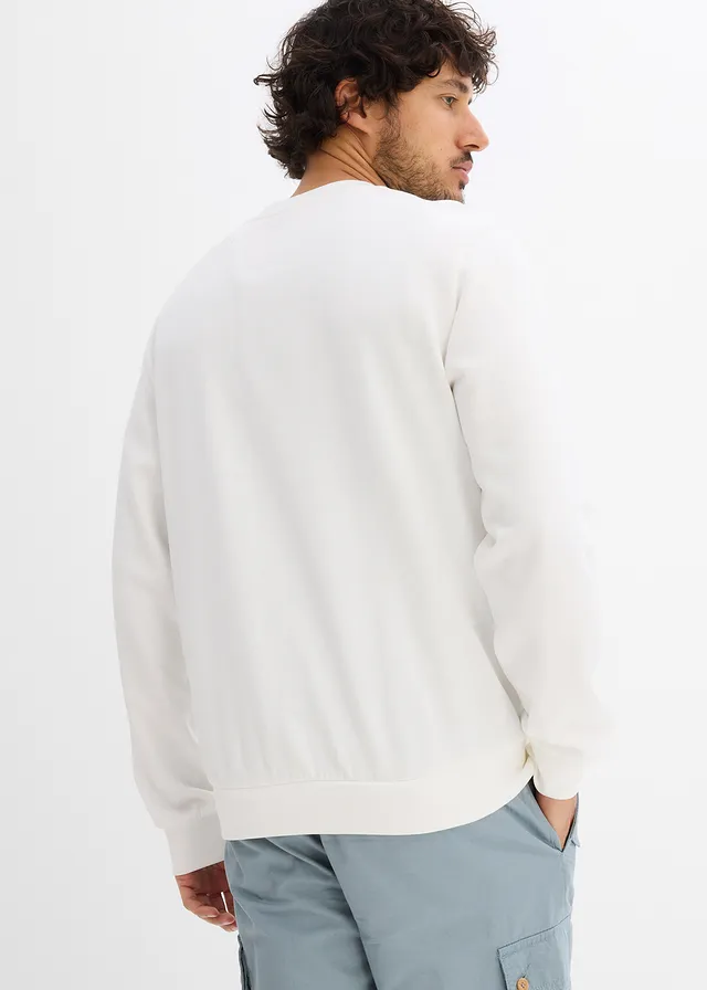 Sweater in regular fit, Kleur: wolwit
