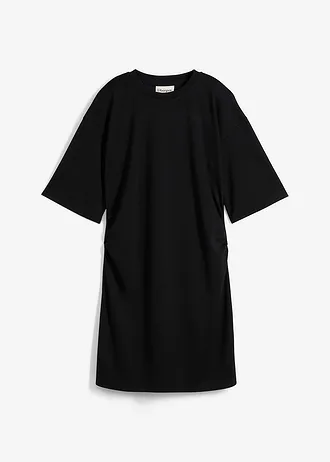 Rochie largă tip tricou, culoare: negru