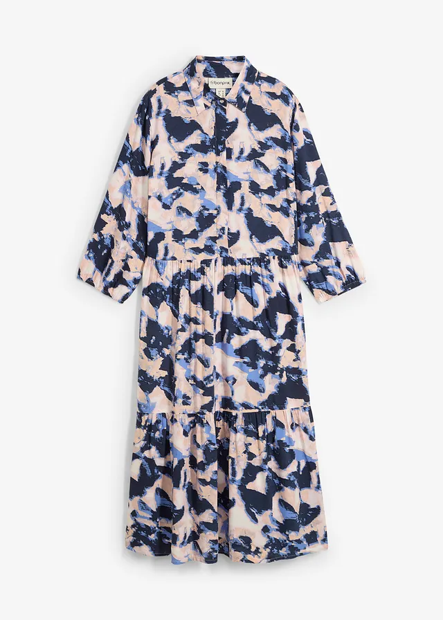 Rochie tip tunică din viscoză fluidă