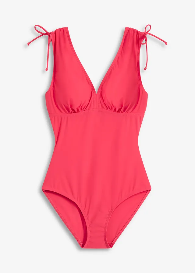 Ľahko sťahovacie jednodielne plavky so širokými ramienkami