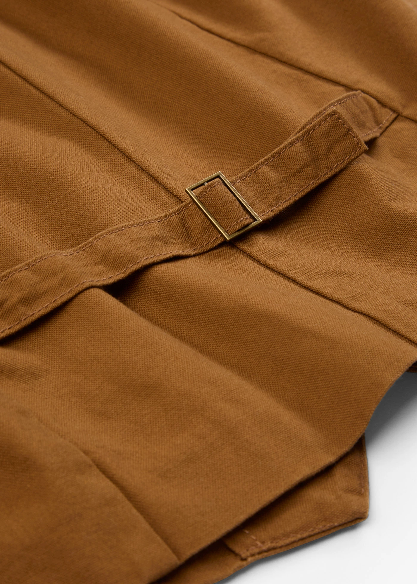 Mellény pamutvászonból • fűszerbarna • bonprix áruház