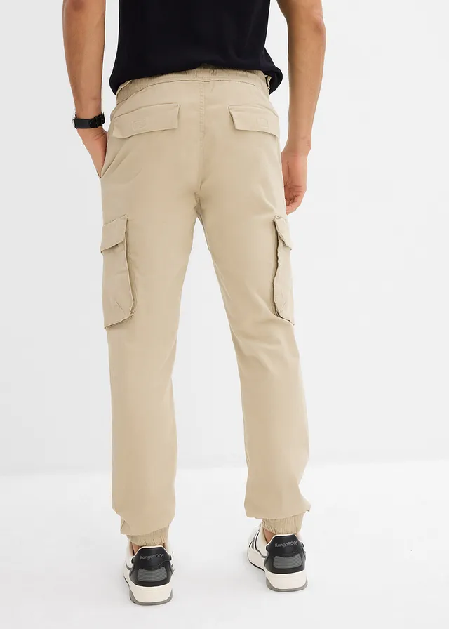 Pantalon jogger cargo droit, Regular • roseau mat • product-page.page-title-suffix