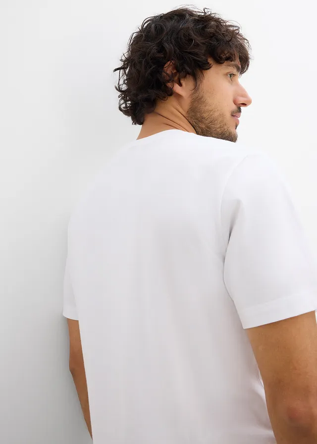 T-shirt 100% coton • blanc imprimé • product-page.page-title-suffix