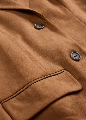 Blazer en suédine • toffee • Boutique bonprix