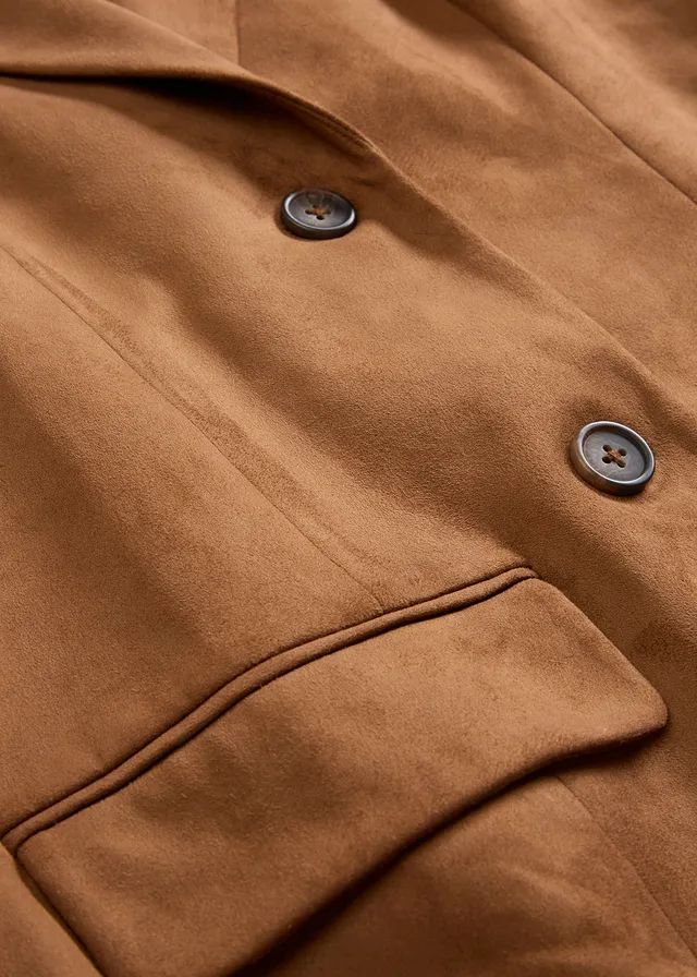 Blazer en suédine • toffee • product-page.page-title-suffix