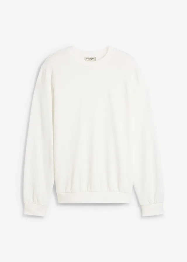 Sweater in regular fit, Kleur: wolwit