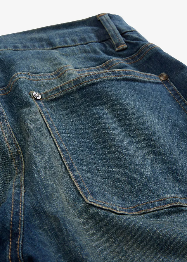 Jean flare taille mi-haute • bleu foncé denim • product-page.page-title-suffix